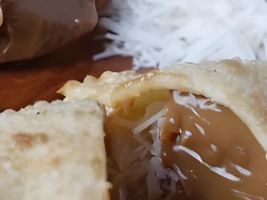 Pastel de  Doce de Leite com Coco