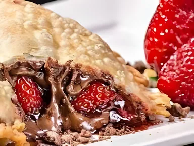 Pastel de Chocolate com Morango