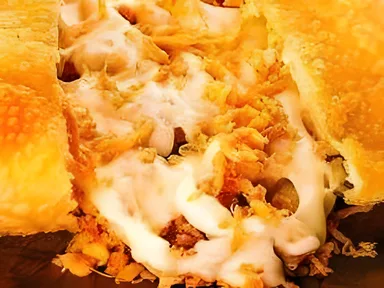 Pastel de Frango com Catupiry